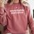 Unreliable Narrator Book Lover Humor Comfort Colors Sweatshirt Orchid