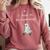 I Used To Be Somebody Nostalgia Halloween Spooky Season Premium Tri-Blend Comfort Colors Sweatshirt Orchid