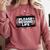 VHS Tape Rewind Glitch 90s Retro Nostalgia Please Rewind Comfort Colors Sweatshirt Orchid