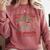 All I Want For Christmas Is A Dragon & Books Ugly Sweater Comfort Colors Sweatshirt Orchid