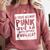 What's More Punk Than The Public Library Book Lover Comfort Colors Sweatshirt Orchid