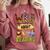 Wild About Reading Reading Books And Bookworm Library Day Comfort Colors Sweatshirt Orchid