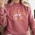 Wild About Reading Books Reader Lover Librarian Bookworm Comfort Colors Sweatshirt Orchid