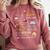 I Will Read Books On a Boat & Everywhere Reading Comfort Colors Sweatshirt Orchid