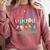 I Will Read Books Everywhere Across America Child Readers Comfort Colors Sweatshirt Orchid
