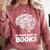 Women's My Brain Runs On Books Reading Bookworm Men Women Comfort Colors Sweatshirt Orchid