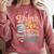 Women's Drink Tea Read Books Nerd Book Reader Book Reading Lover Comfort Colors Sweatshirt Orchid