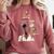 Women's Education Is Freedom Teacher Books Black History Month Comfort Colors Sweatshirt Orchid