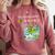 Women's Frutiger Aero Y2K Fashion Trends Statement Piece Tech Orbite Comfort Colors Sweatshirt Orchid