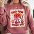 Women's Read Your Heart Out Groovy Bookish Valentine Day Women Girls Comfort Colors Sweatshirt Orchid