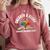 Women's Unearth a Story 2026 Summer Reading Program Tree Book Comfort Colors Sweatshirt Orchid