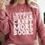I Workout So I Can Carry More Books Lover Bookworm Gym Comfort Colors Sweatshirt Orchid