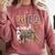 Zoo Animals Wild About Reading Books Reader Lover Librarian Comfort Colors Sweatshirt Orchid