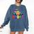 100 Days In The Book Fun 100 Days Of School Boy Girl Teacher Comfort Colors Sweatshirt Blue Jean 100 Days In The Book Fun 100 Days Of School Boy Girl Teacher Comfort Colors Sweatshirt Blue Jean