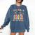 100 Days In The Books Reading Teacher 100th Day Of School Comfort Colors Sweatshirt Blue Jean