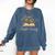 1955 Chapter Seventy 70th Birthday Wildflower Book 70 Yr Old Comfort Colors Sweatshirt Blue Jean