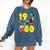 1980 Retro Raised In The 80s Old School Nostalgia Vibes Comfort Colors Sweatshirt Blue Jean