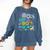 1980s 80's Baby 1990s 90's Made Me Birthday Nostalgia Vibes Comfort Colors Sweatshirt Blue Jean