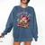 43rd Birthday Chapter 43 Birthday Shirt Women Book Lover Comfort Colors Sweatshirt Blue Jean