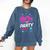 90's Party 90s Nostalgia Retro Rave Dance Music Comfort Colors Sweatshirt Blue Jean 90's Party 90s Nostalgia Retro Rave Dance Music Comfort Colors Sweatshirt Blue Jean