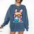 Adorable Book Lover Rabbit With Reading Glasses Cute Premium Comfort Colors Sweatshirt Blue Jean Adorable Book Lover Rabbit With Reading Glasses Cute Premium Comfort Colors Sweatshirt Blue Jean