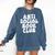 Anti-Social Book Club Comfort Colors Sweatshirt Blue Jean