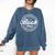 Anti Social Book Club Go Away I'm Reading Bookworm Comfort Colors Sweatshirt Blue Jean