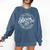 Anti Social Book Club Go Away I'm Reading Book Lover Premium Comfort Colors Sweatshirt Blue Jean