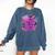 Back To The 90s Retro Nostalgia Comfort Colors Sweatshirt Blue Jean
