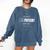 On Back Please Be Patient With Me I'm From The 1900S Comfort Colors Sweatshirt Blue Jean