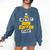 Best Book Editor Job Occupation Premium Tri-Blend Comfort Colors Sweatshirt Blue Jean