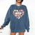 Big Book And Fall Heart Comfort Colors Sweatshirt Blue Jean Big Book And Fall Heart Comfort Colors Sweatshirt Blue Jean