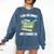 I Like Big Books And I Cannot Lie Book Reading Book Lover Comfort Colors Sweatshirt Blue Jean