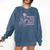 Biggest Slut At The Public Library Reading Book Club Comfort Colors Sweatshirt Blue Jean