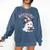 Boo Ghost Books Coquette Bow Halloween Women School Teacher Comfort Colors Sweatshirt Blue Jean Boo Ghost Books Coquette Bow Halloween Women School Teacher Comfort Colors Sweatshirt Blue Jean