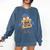 This Is My Book Character Costume Pigeon Kids Reading Comfort Colors Sweatshirt Blue Jean