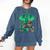 Book Dragon Reading Fantasy Comfort Colors Sweatshirt Blue Jean
