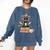 Book Lover Cute Baby Dragon Reading Comfort Colors Sweatshirt Blue Jean