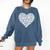 Book Lover Heart Shape Reading Librarian Library Teacher Comfort Colors Sweatshirt Blue Jean Book Lover Heart Shape Reading Librarian Library Teacher Comfort Colors Sweatshirt Blue Jean