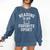 Book Lover Reading For Teachers Students Librarians Comfort Colors Sweatshirt Blue Jean