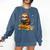 Book Lover Sloth Reading Bookish Library Read Books Be Kind Comfort Colors Sweatshirt Blue Jean