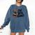 Book Lovers Im With The Banned Books For Reading Librarian Comfort Colors Sweatshirt Blue Jean