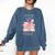 Bookish Babes Club Cute Pink Book Stack With Bow Comfort Colors Sweatshirt Blue Jean Bookish Babes Club Cute Pink Book Stack With Bow Comfort Colors Sweatshirt Blue Jean