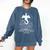 Bookish Dragon Book Club Reading Its Too Nonfictiony Outside Comfort Colors Sweatshirt Blue Jean