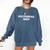 Bookish Quote Reading Lover I Love Fictional Men Comfort Colors Sweatshirt Blue Jean