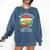 Bookmarks Are For Quitters Book Lovers Book Nerd Comfort Colors Sweatshirt Blue Jean