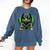 Books Dragon Reading Book Comfort Colors Sweatshirt Blue Jean