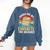 Books Are My Favorite Time Machines Comfort Colors Sweatshirt Blue Jean