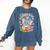 Books Lovers Kids Women Men It's A Good Day To Read A Book Comfort Colors Sweatshirt Blue Jean