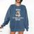 Books The Original Handheld Device Book Librarian Premium Comfort Colors Sweatshirt Blue Jean
